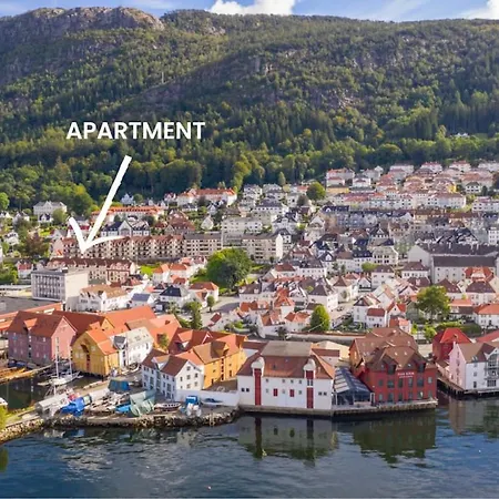 Dinbnb I Top-modern In Historical Sandviken Берген